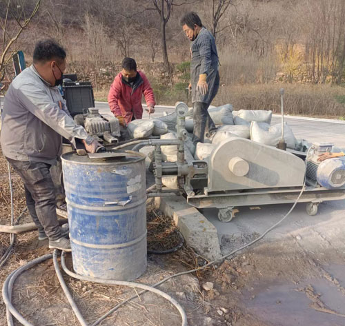 如东路面下沉注浆